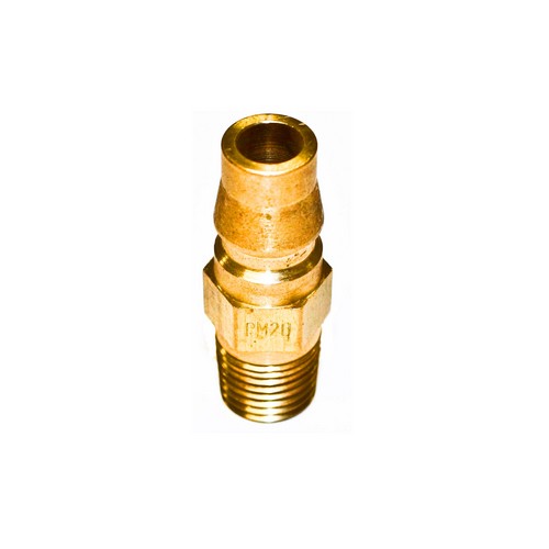TETRA 20PM (1/4"), Quick-Connect Coupler, Brass, IMPA 351342