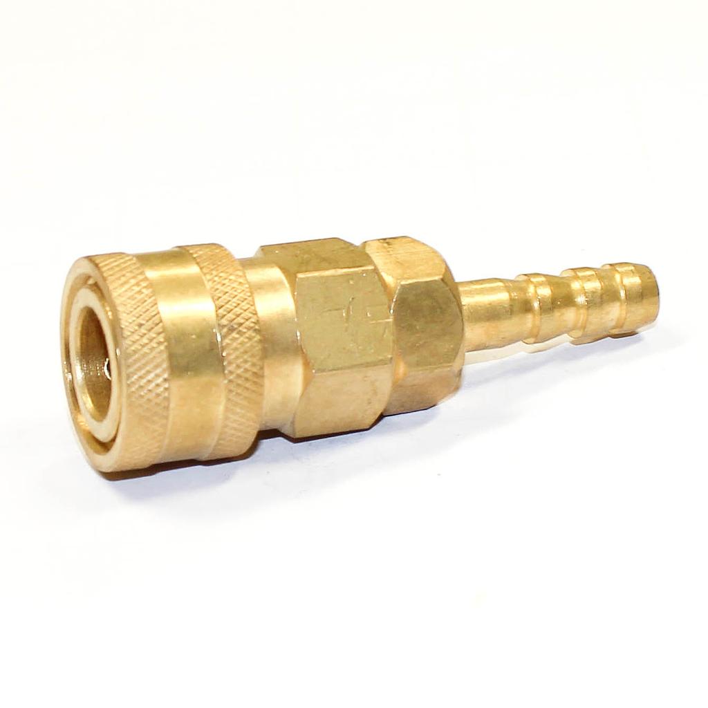 TETRA 20SH (1/4"), Quick-Connect Coupler, Brass, IMPA 351211