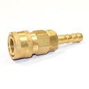 [3571] TETRA 20SH (1/4"), Quick-Connect Coupler, Brass, IMPA 351211