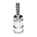 [1305] TETRA 20SH (1/4"), Quick-Connect Coupler, Chrome plated steel, IMPA 351201