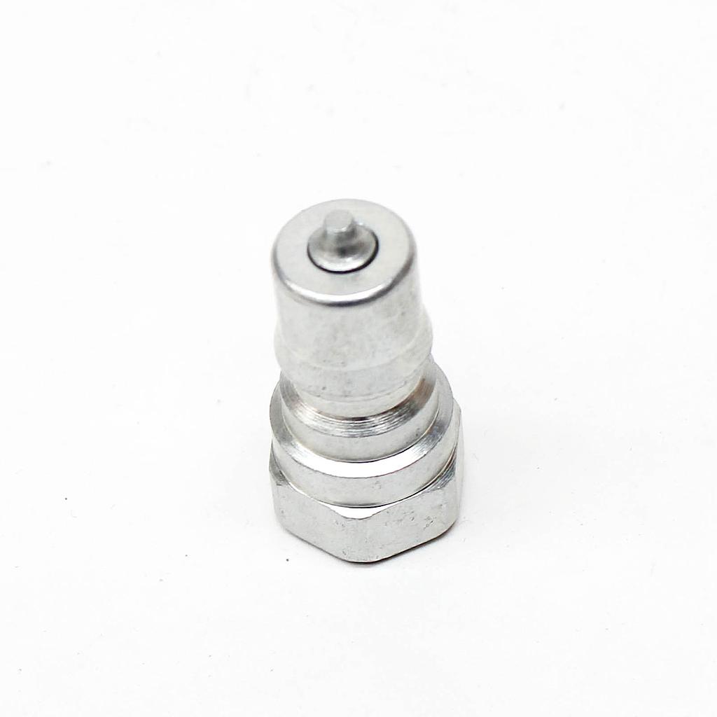 TETRA 2P (1/4"), Snelkoppeling Dubbelzijdig afsluitbaar, Staal, IMPA 351532