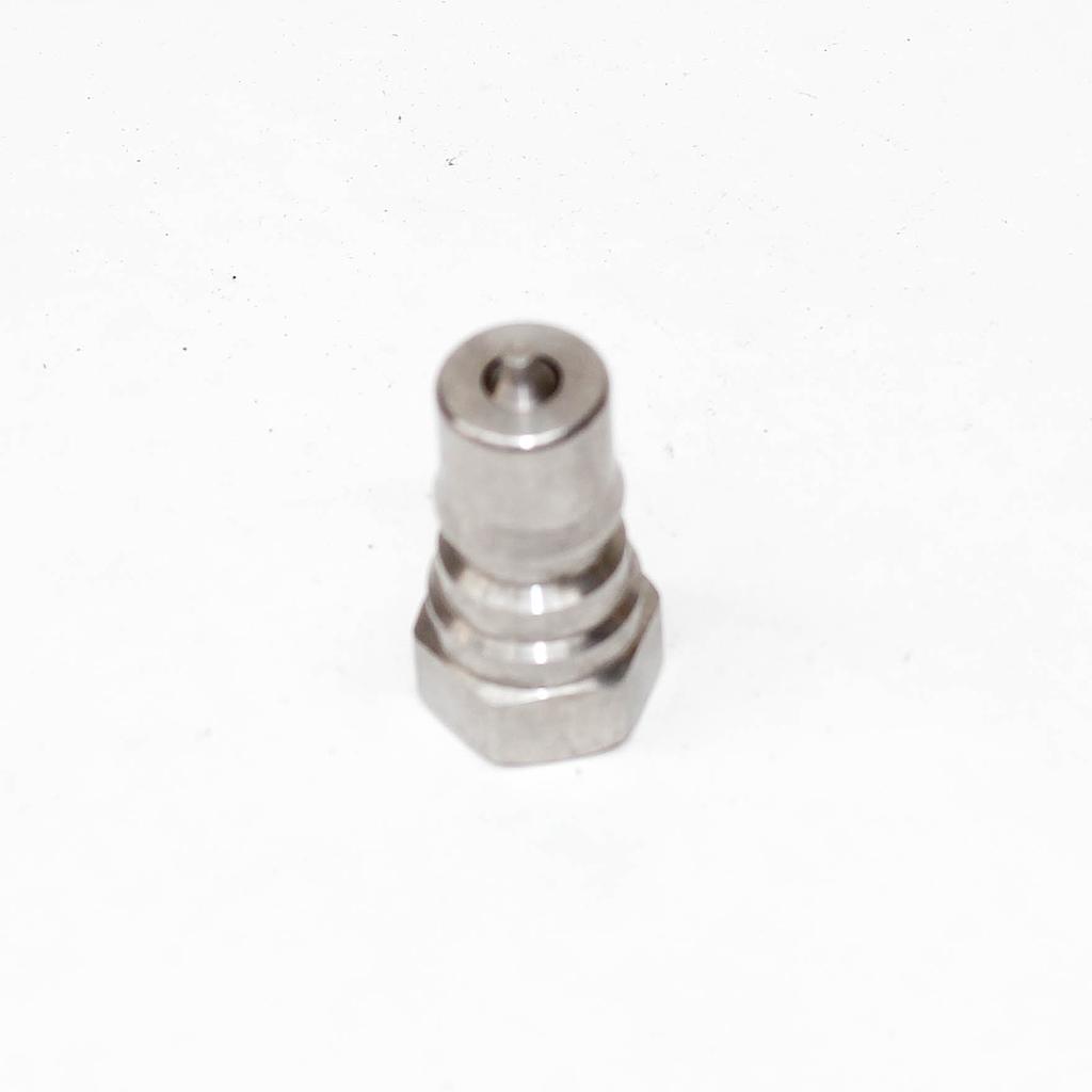 TETRA 2P (1/4") Quick-Connect Coupler, Double End Shut Off, Stainless steel, IMPA 351552