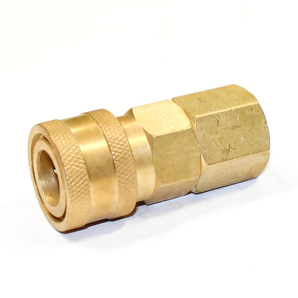 TETRA 30SF (3/8"), Quick-Connect Coupler, Brass, IMPA 351412