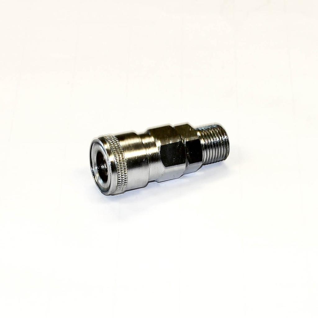 TETRA 30SM (3/8"), Quick-Connect Coupler, Chrome plated steel, IMPA 351303