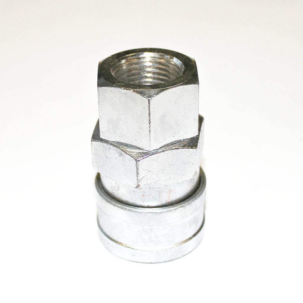 TETRA 400SF (1/2"), Quick-Connect Coupler, Chrome plated steel, IMPA 351404