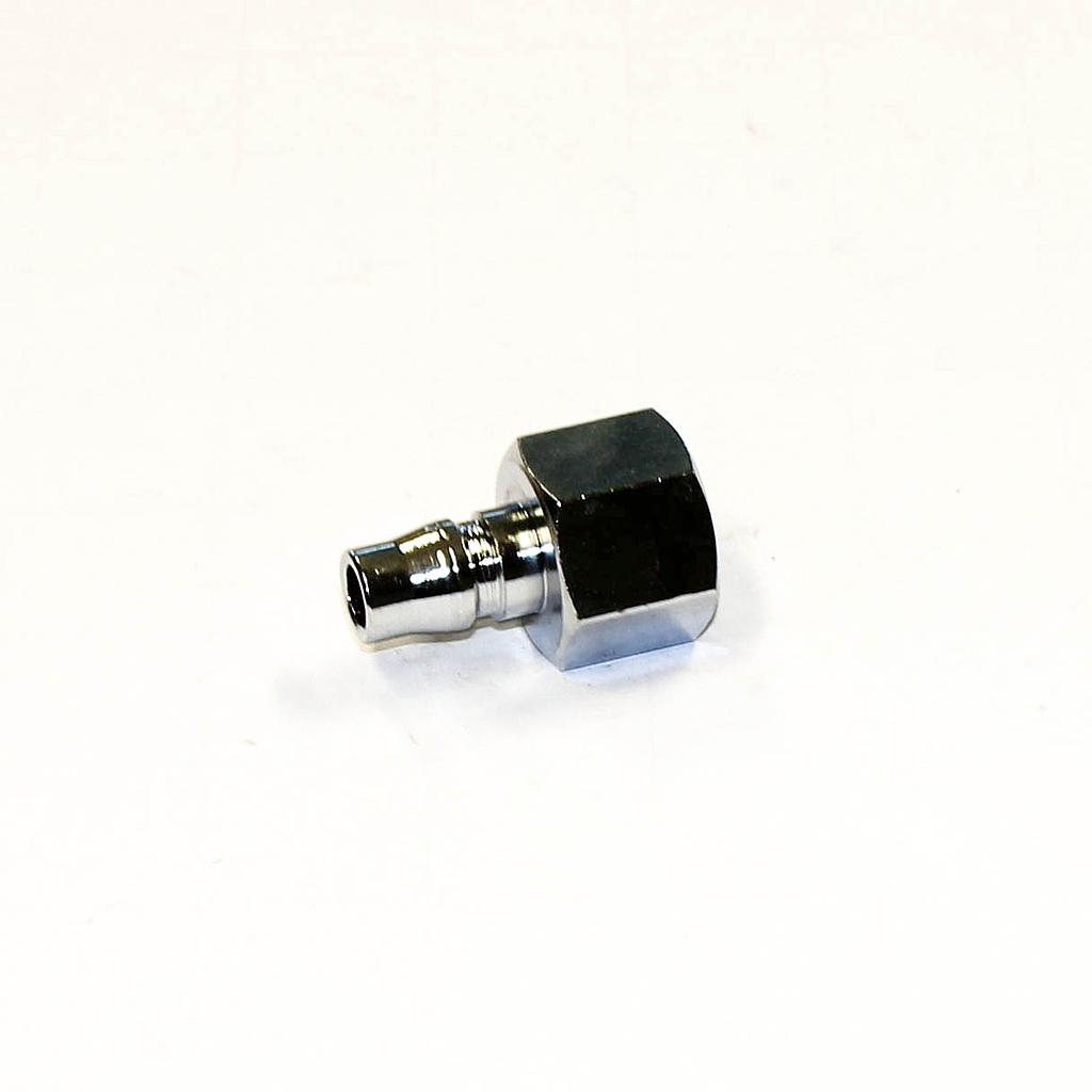 TETRA 40PF (1/2"), Quick-Connect Coupler, Chrome plated steel, IMPA 351433