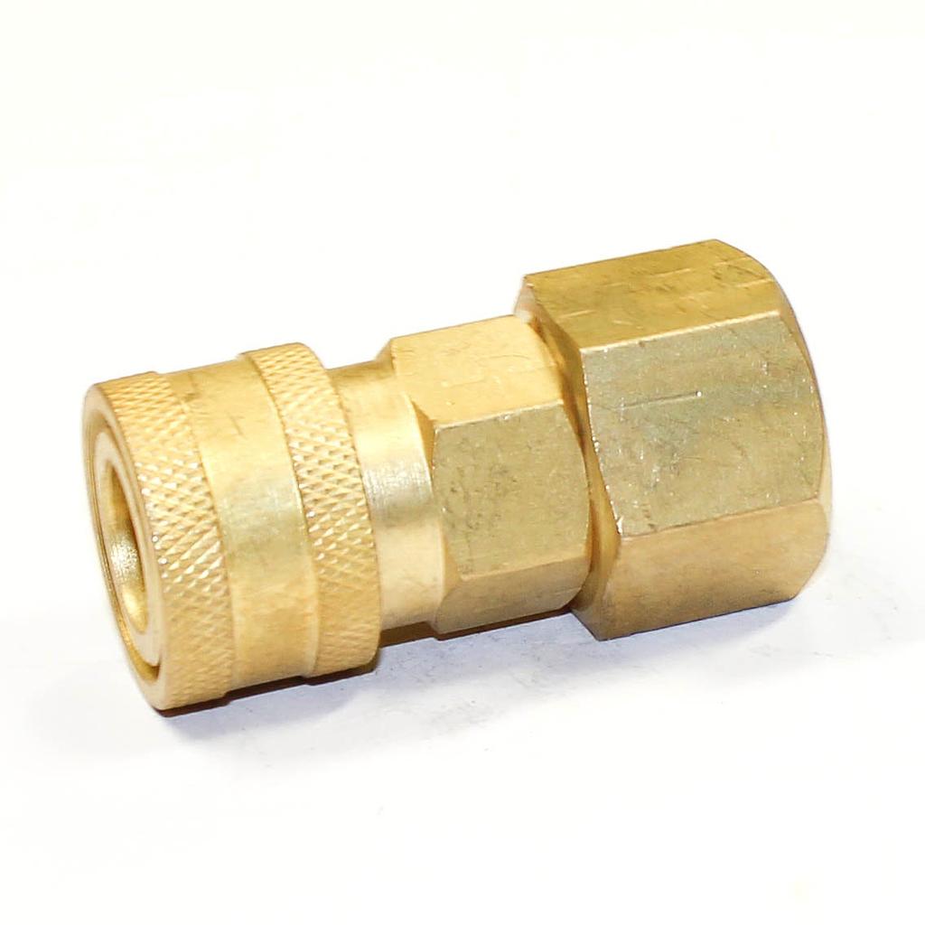 TETRA 40SF (1/2"), Quick-Connect Coupler, Brass, IMPA 351413