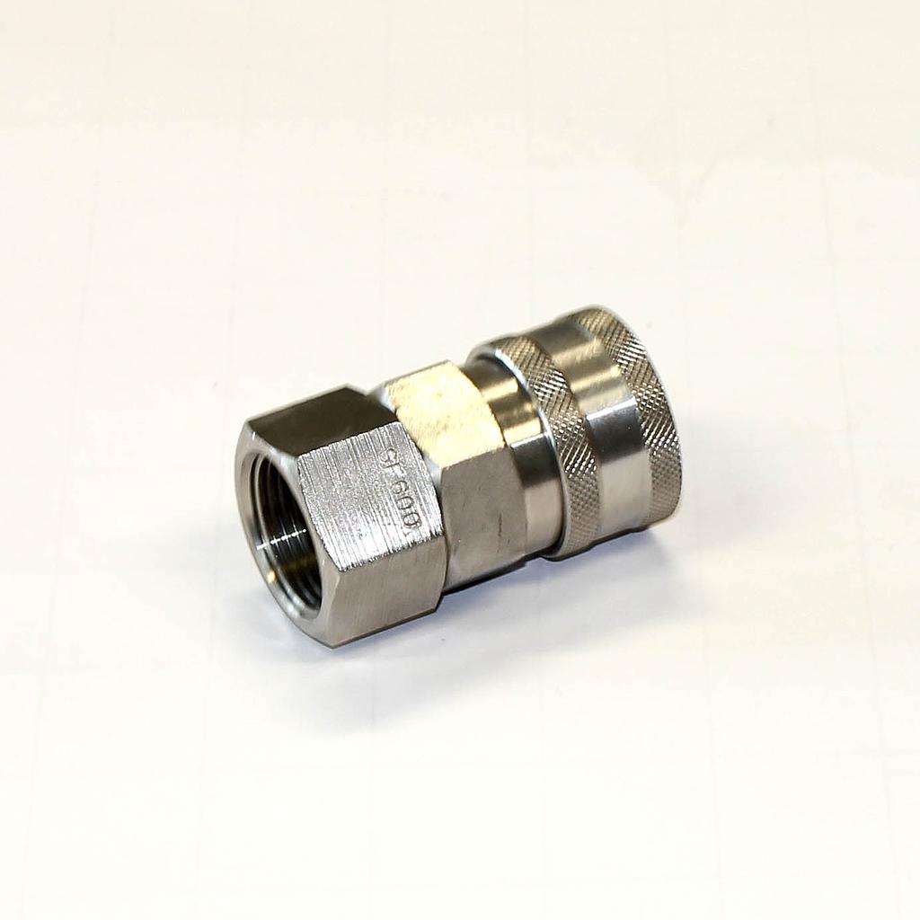 TETRA 600SF (3/4"), Luchtsnelkoppeling, Roestvrij staal, IMPA 351425