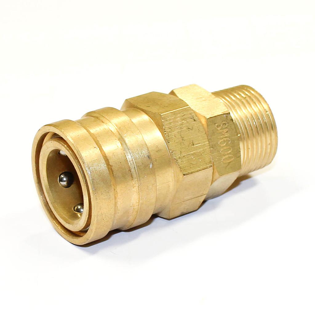 TETRA 600SM (3/4"), Quick-Connect Coupler, Brass, IMPA 351316