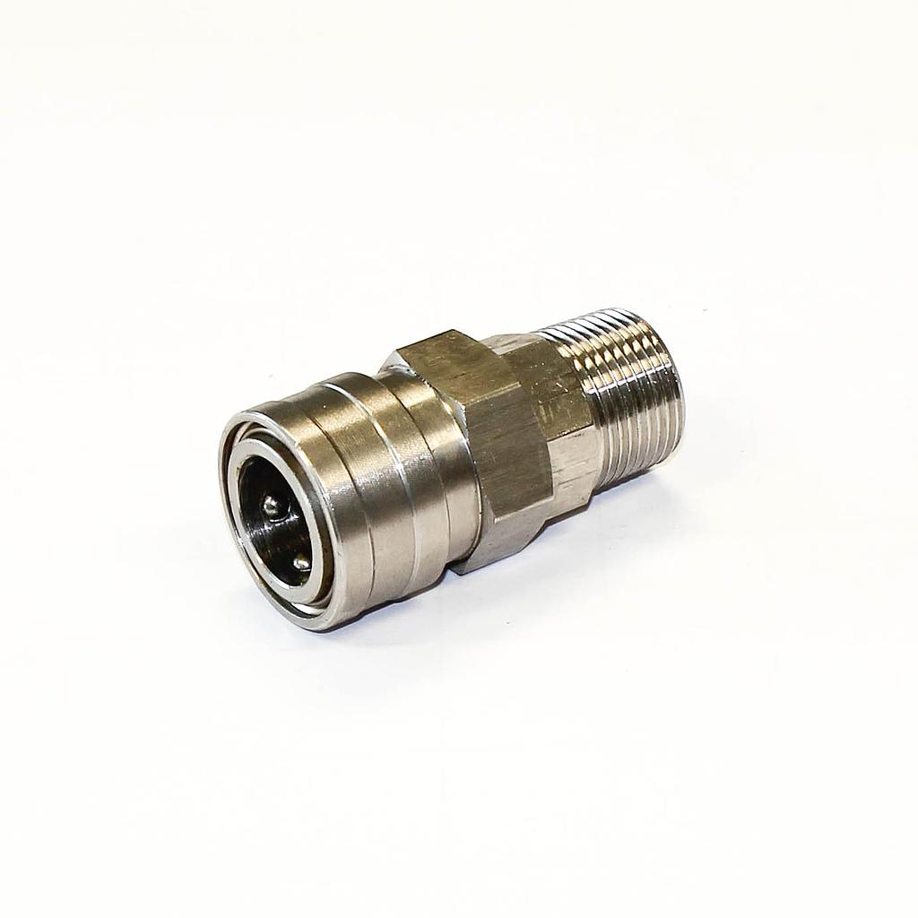 TETRA 600SM (3/4"), Quick-Connect Coupler, Stainless steel, IMPA 351326