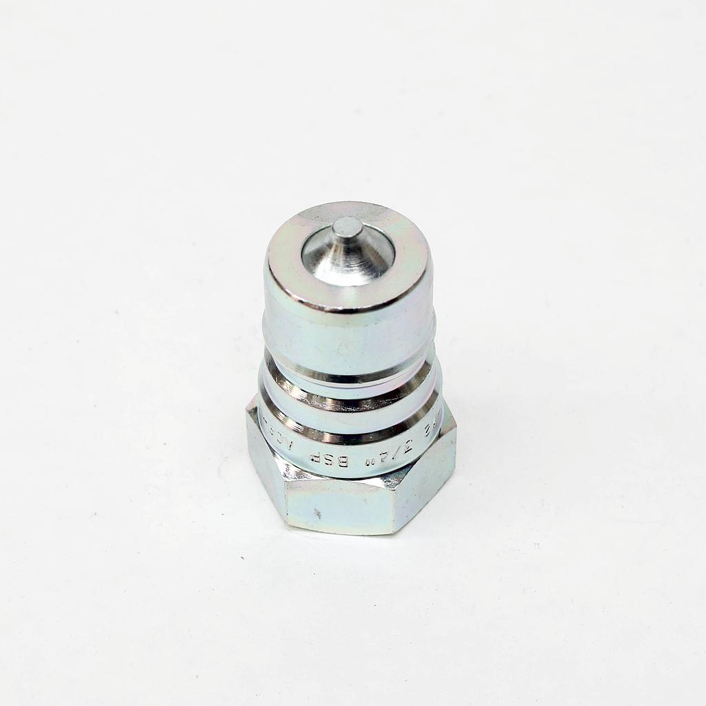 TETRA 6P (3/4") Quick-Connect Coupler, Double End Shut Off, Steel, IMPA 351535