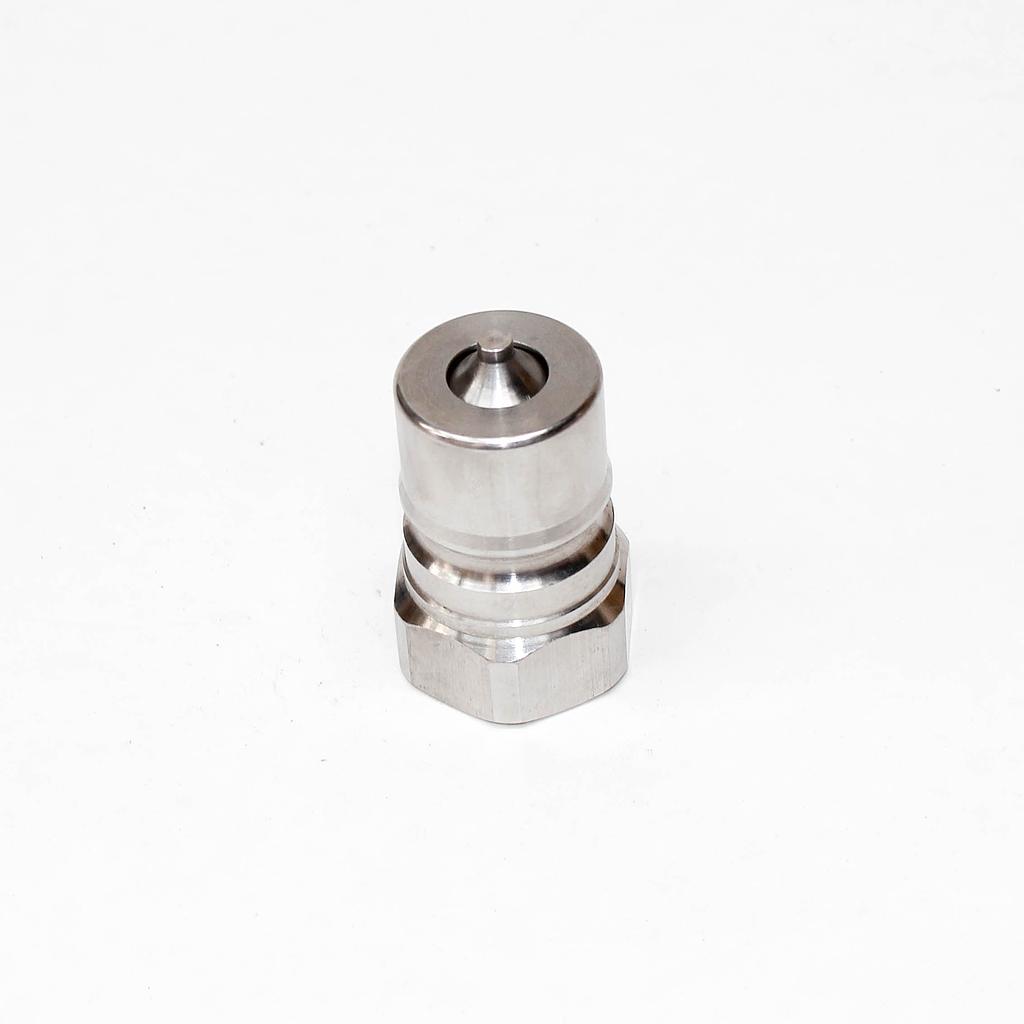 TETRA 6P (3/4") Quick-Connect Coupler, Double End Shut Off, Stainless steel, IMPA 351555