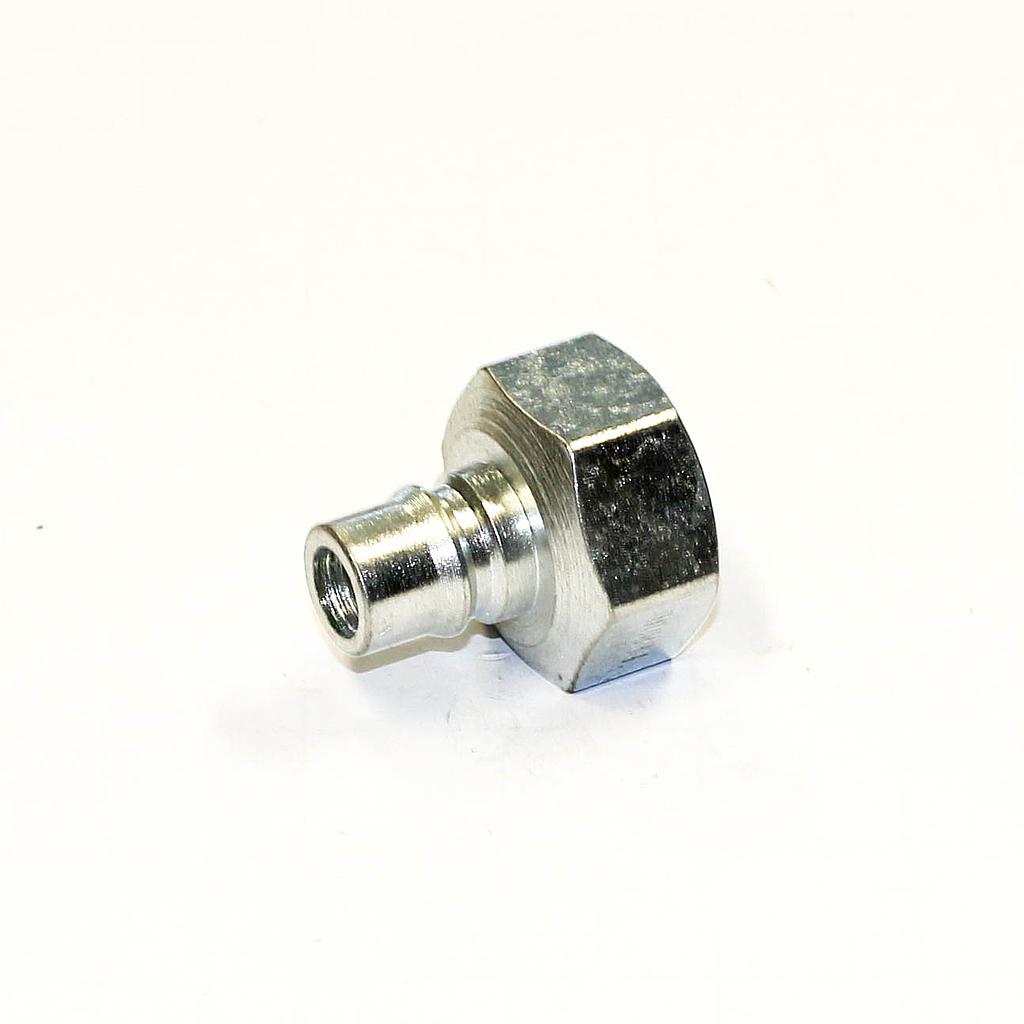 TETRA 800PF (1"), Quick-Connect Coupler, Chrome plated steel, IMPA 351436