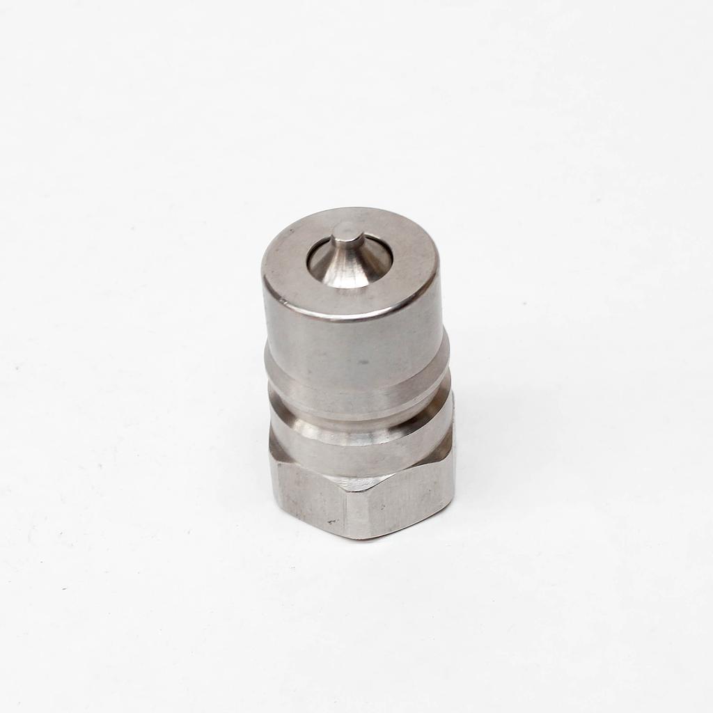 TETRA 8P (1"), Snelkoppeling Dubbelzijdig afsluitbaar, Roestvrij staal, IMPA 351556