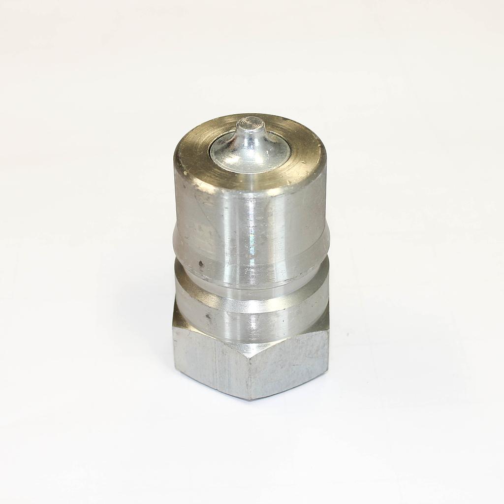 TETRA 8P (1") Quick-Connect Coupler, Double End Shut Off, Steel, IMPA 351536