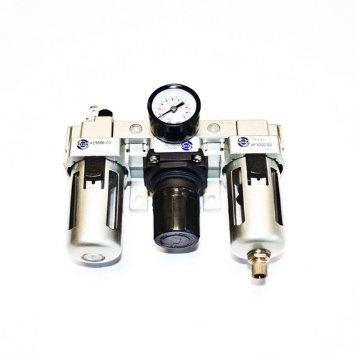 TETRA AC 3000-03, Luchtfilter Reduceer Lubricator Combinatie, Aansluiting PT 3/8",  L/min 2000, IMPA 590832