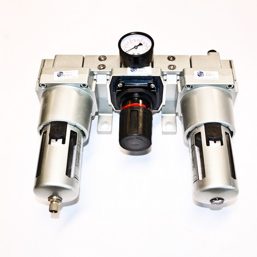 TETRA AC 5000-10, Airline Filter Regulator Lubricator Combination, Connection Thread PT 1, Regulating Range 0.05 - 0.85 MPa, L/min 5000, IMPA 590835