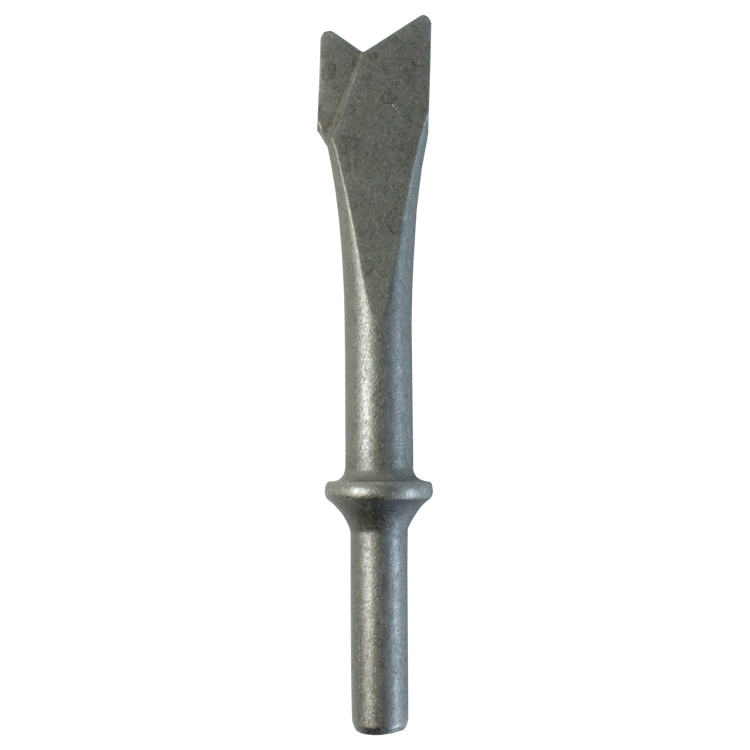 TETRA AT-2003/R4, Chisel for Pneumatic Chipping Hammer, Round Shank, 130 x 20 mm., IMPA 590366