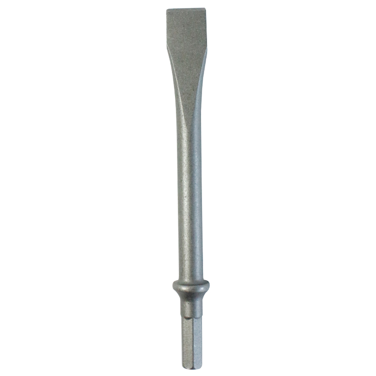 TETRA AT-2004/H2, Chisel for Pneumatic Chipping Hammer, Flat chisel,  Hexagonal Shank, 175 x 20 mm.