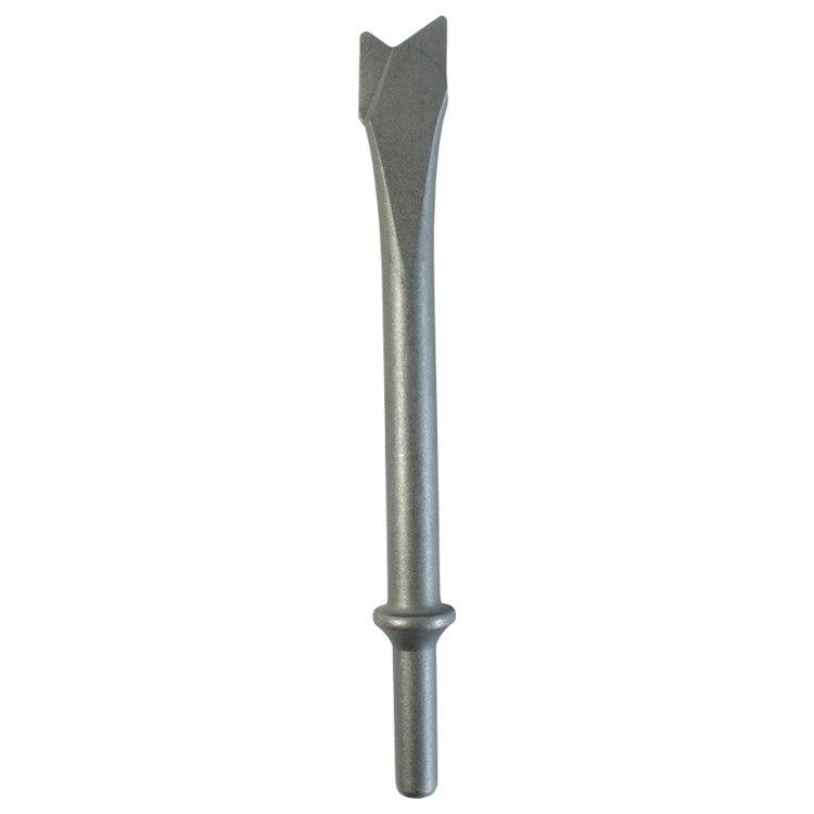 TETRA AT-2004/R4, Chisel for Pneumatic Chipping Hammer, Round Shank, IMPA 590366