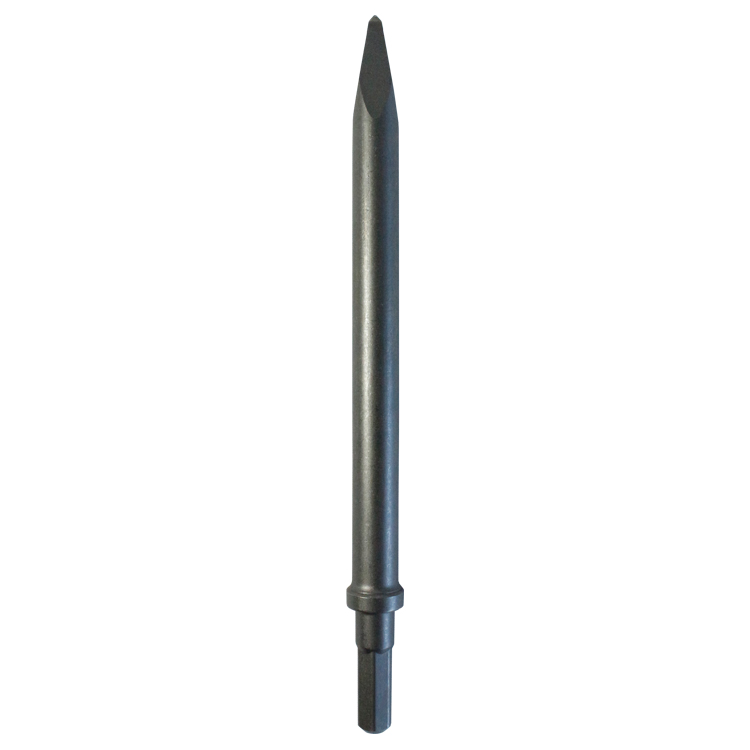 TETRA AT-2301/H, Beitel voor Pneumatische Hakhamer, Verharde punt beitel, Hexagonale aansluiting, IMPA 590373