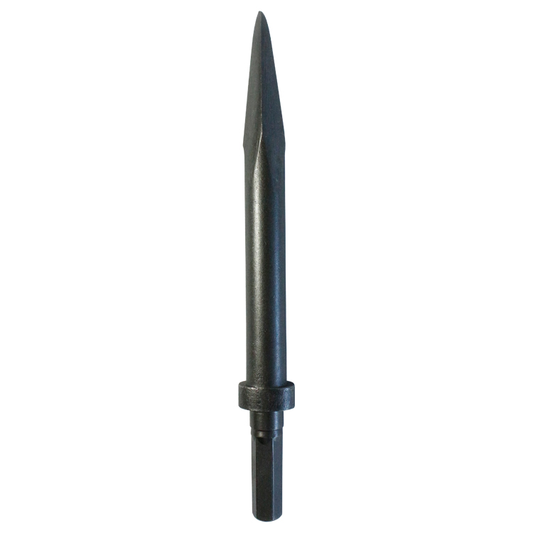 TETRA AT-2303/H, Chisel for Pneumatic Chipping Hammer, Moil point chisel, Hexagonal Shank, IMPA 590373