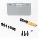 TETRA AT-5002, Pneumatische Ratelsleutel, 1/2" aandrijfvierkant, complete set, Max, 68 Nm