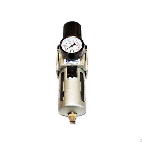 TETRA AW 4000-04, Airline Filter Combined with Airline Pressure Regulator, Connection Thread PT 1/2", Bowl capacity 45 cm3, L/min 4000