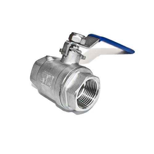 TETRA Ball Valve, Diameter 1", Full bore, Stainless steel 316, BSP Female Thread, IMPA 752415