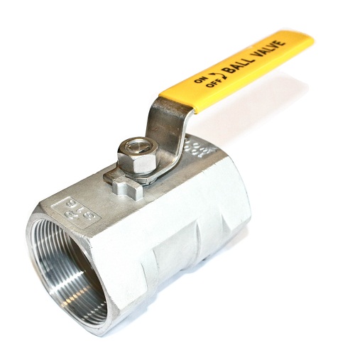 TETRA Ball Valve, Size PT 2, Reduced bore, SS316, BSPT Female Thread, IMPA 753318