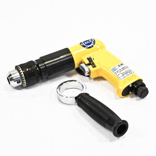 TETRA D-44, Pneumatic Reversible Drill, heavy duty, 800 rpm, Chuck size 13 mm