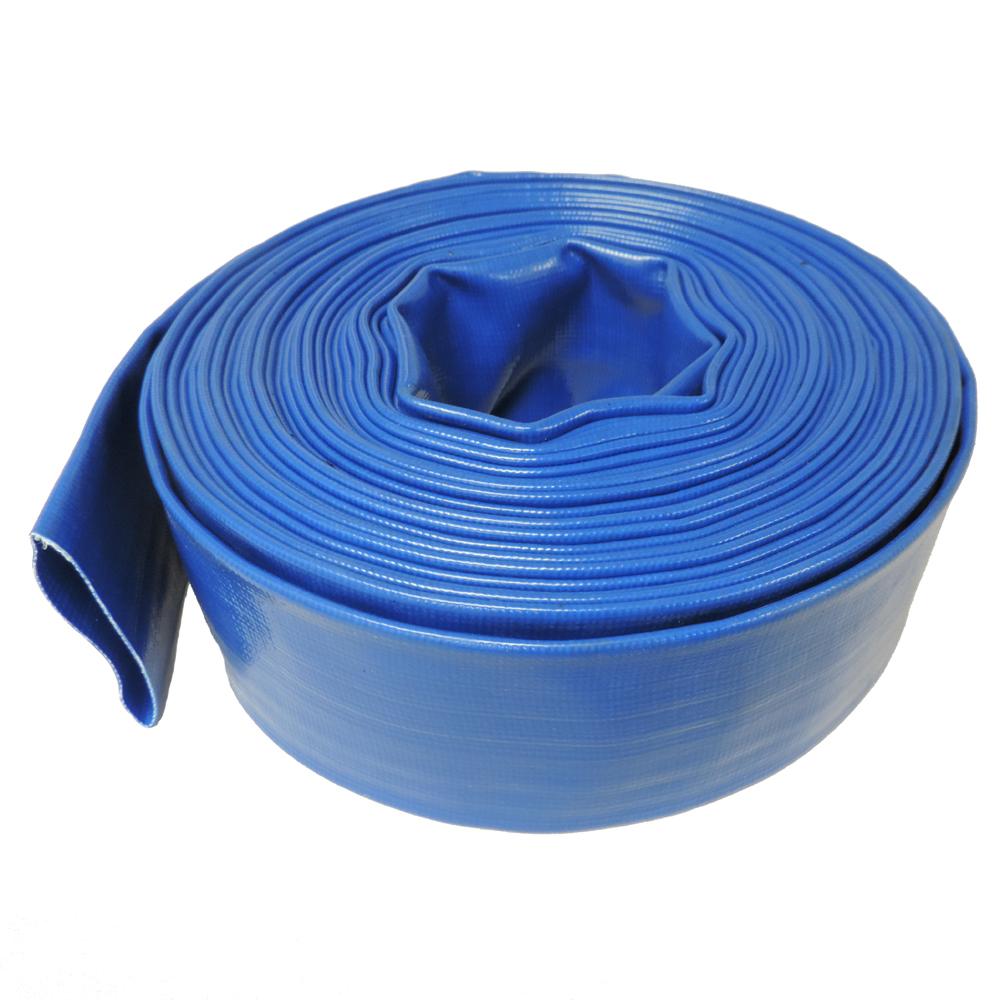 TETRAflat6, plat oprolbare slang 7 bar, Diameter 50 mm (2"), prijs per meter, IMPA 350192
