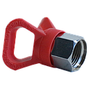 TETRA Platte Tiphouder 11/16", model 800-006, voor pole gun 180/240 cm