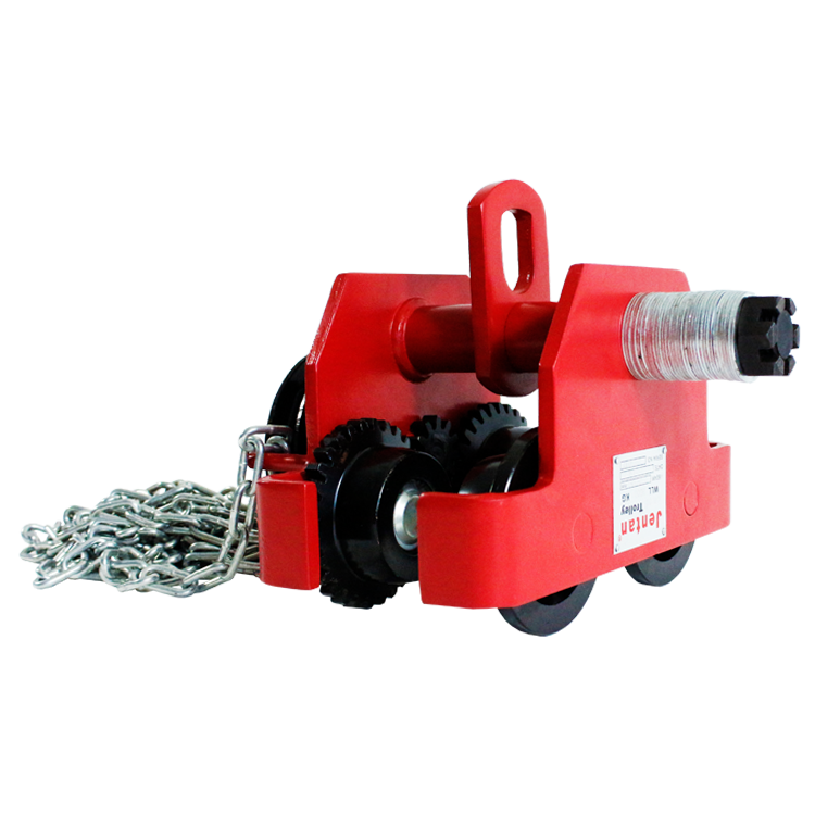 Jentan GT-010, Geared Trolley, Capacity 1 ton, Operating height 2,5Mtr , IMPA 615036