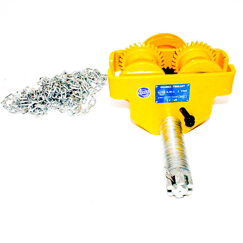 Jentan GT-030, Geared Trolley, Capacity 3 ton, Operating height 2,5Mtr, IMPA 615038