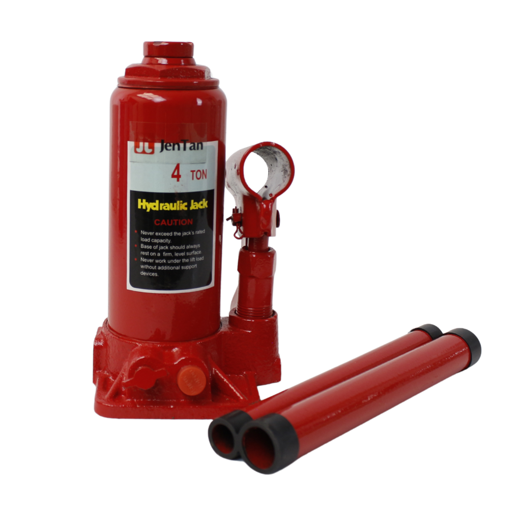 JENTAN JTHJ-4, portable Hydraulic Jack, capacity 4 ton, closed height 195 mm and extended 382 mm., IMPA 615112