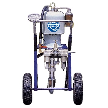 TETRA HQ-60 XT, Airless Paint Sprayer, air-powered, cart type, ratio 60:1