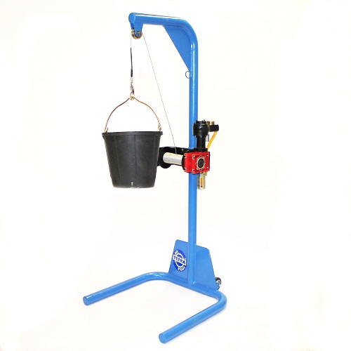 TETRA SKW-300, Pneumatic driven mucking winch, lifting cap 300 kg, IMPA 590607