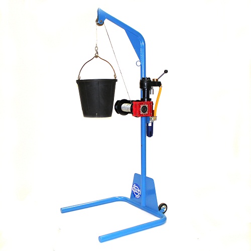 TETRA SKW-50, Pneumatic Driven High Speed Mucking Winch, lifting cap 50 kg 