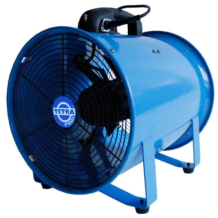 TETRA TEF 421, Elektrische Verplaatsbare Ventilator, 230V, 1 Ph, Diam 400 mm, 1500W