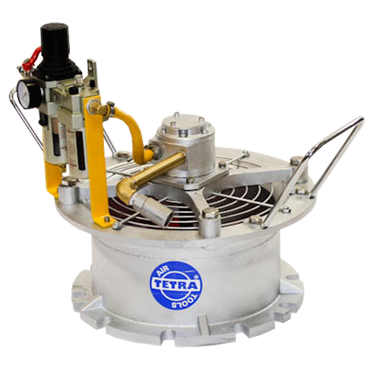 TETRA TWF-400A, Pneumatische Gasvrij ventilator, Diameter 400 mm, IMPA 591447