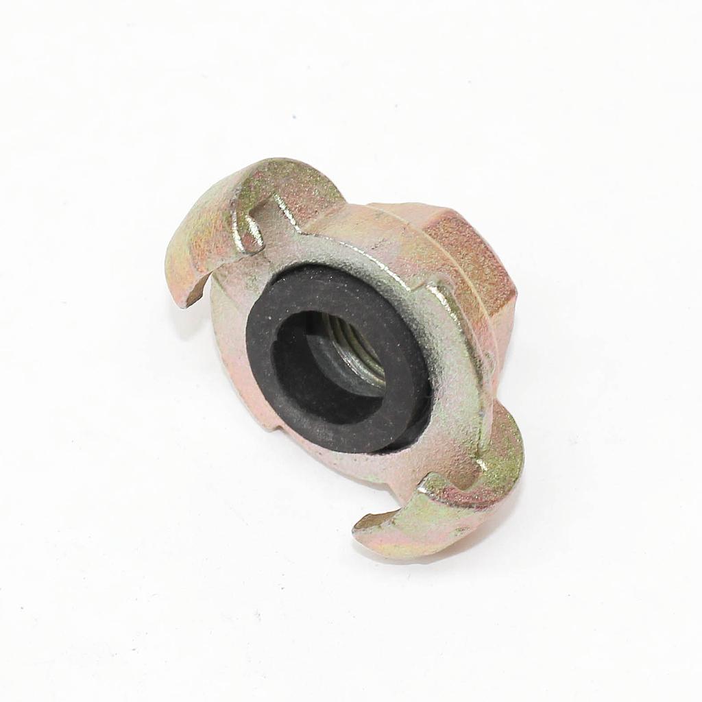 TETRA Universal Air Hose Couplings (Claw coupling) adapter with female thread 1/2" (12,7 mm), Cast Iron, IMPA 351032