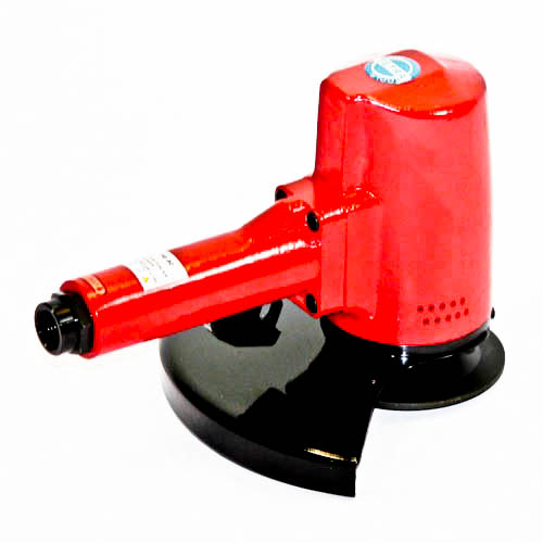 TETRA VG-90, pneumatische verticale slijper, diameter 230 mm, 5/8" spindel, 7000 rpm, IMPA 590303