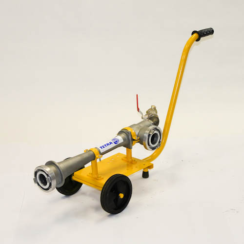 TETRA VP-10, Vacuum pump, suct and press. system, 2100 kg/h, with 5m 2" suction hose, 20m 2" delivery hose & 25 m 3/4" airhose, IMPA 591671