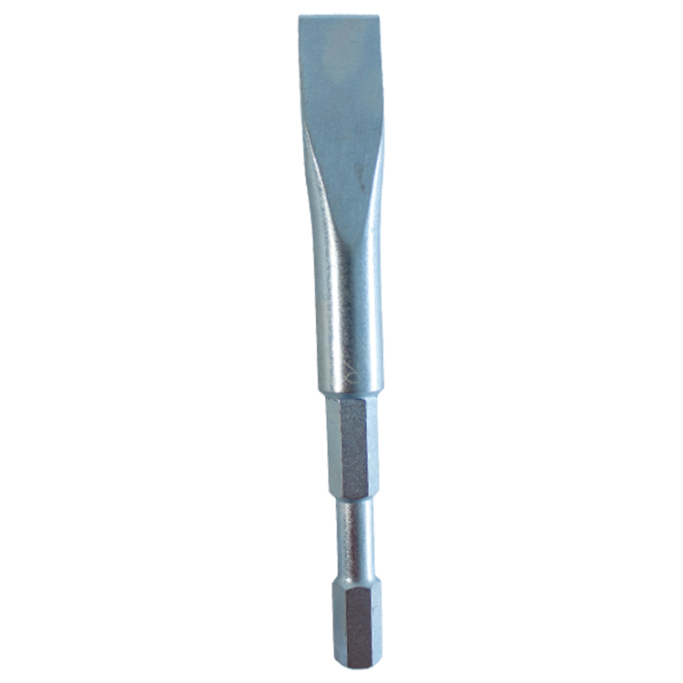 Trelawny Chisel for Pneumatic long reach scalers, Blade width 25 mm (1"), Length 229 mm (10"), Part no:  705.1101, IMPA 592521