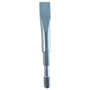 Trelawny losse beitel voor Pneumatische lange beitelmachine, Blad breedte 25 mm (1"), Lengte 229 mm (10"), Part no: 705.1101, IMPA 592521 
