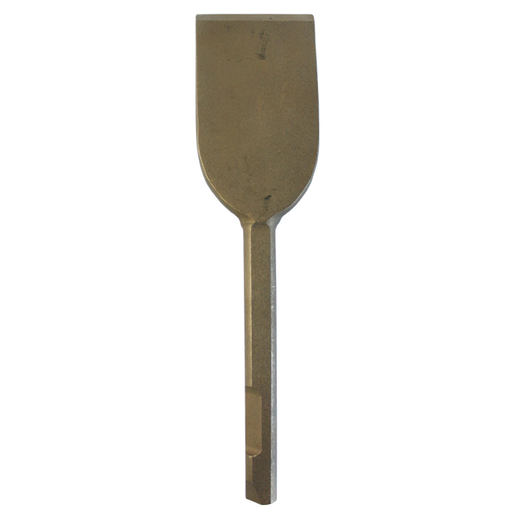 Trelawny non-spark chisel for chisel scaler, Square connection, Blad width 50 mm, Length 178 mm, part no: 704.1110, IMPA 590597