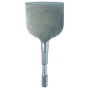 Trelawny Spare chisel for Pneumatische long reach scalers, Blade width 100 mm (4"), Length 203 mm (8"), Part no: 705.2102, IMPA 592522