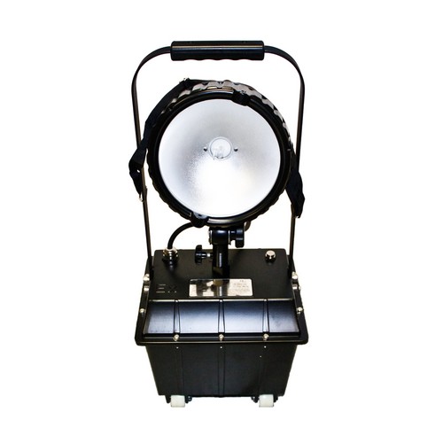 Warom BAD502AF, Oplaadbare ATEX werklamp (flood), gecertificeerd voor zone 1 & 2, 24 V, Xenon lamp, 35 W