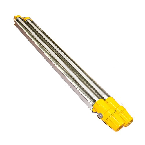 Warom BAY51-LED18x2X, Explosion proof LED T8 light fitting, EX T6, IP66, 18 W, 110-265 V, 50/60 Hz